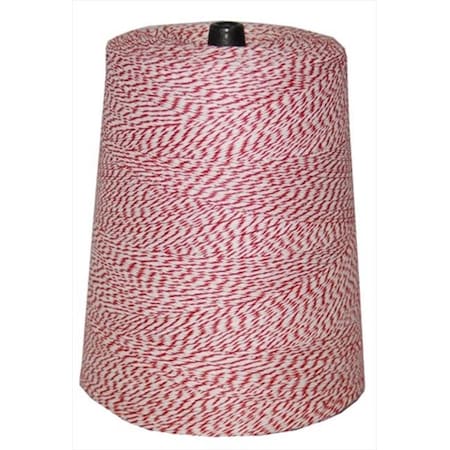 Gizmo 4 Poly Variegated 2 Pound Cone with 9600 ft. in Red and White GI594593